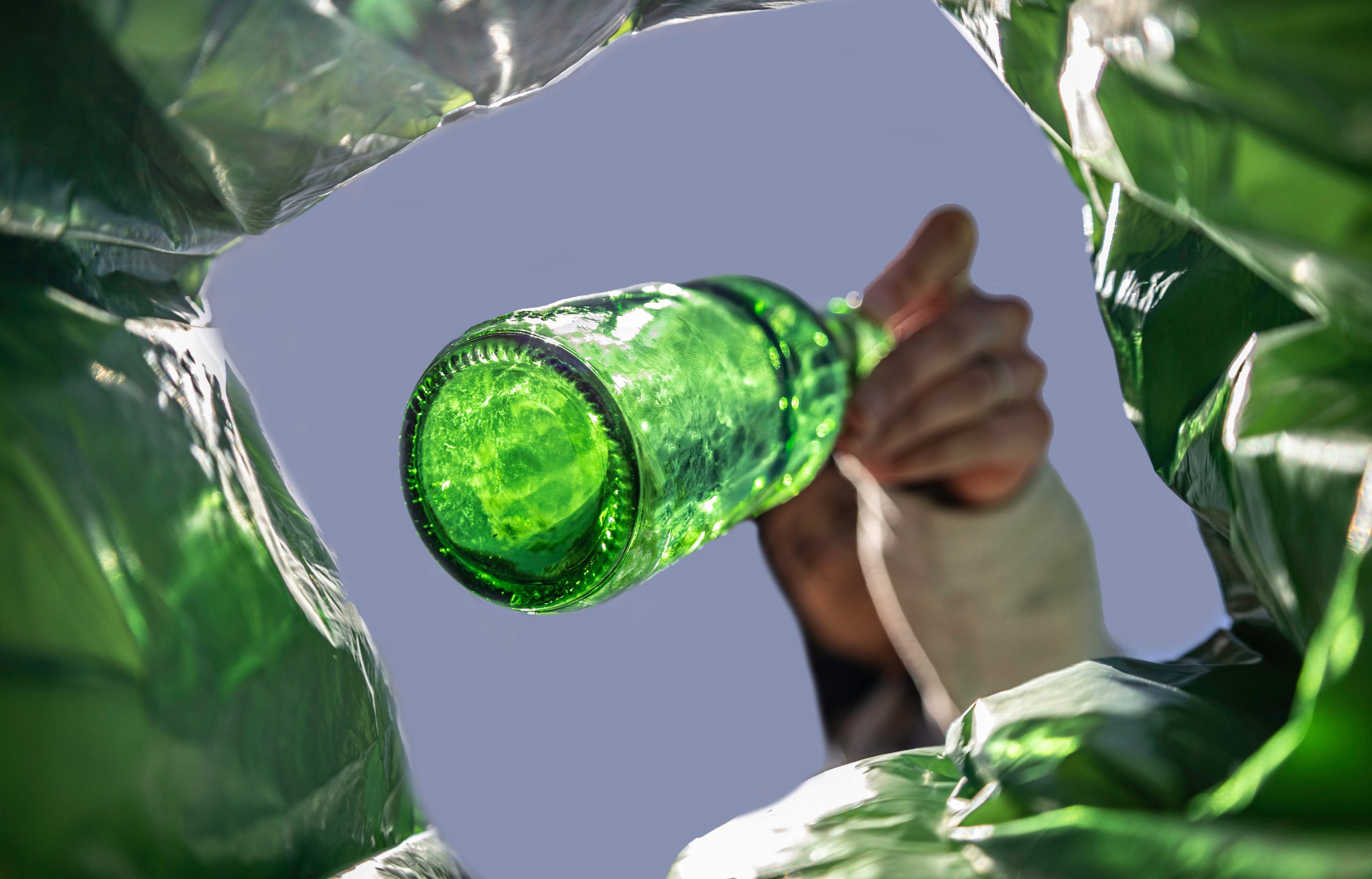 Reciclagem de vidro